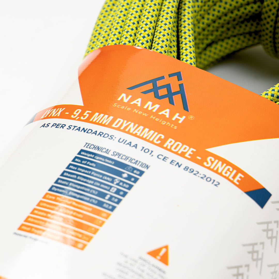 LYNX 9.5mm Dynamic Rope (KoreLoc)